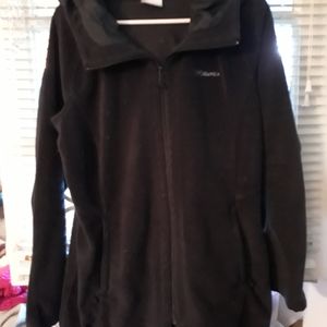 Columbia Fleece Hooded Zip Jacket